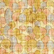 Abstract autumn trees - seamless pattern papyrus texture