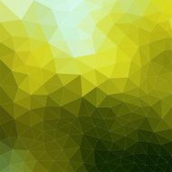 Abstract green geometrical background - Illustration