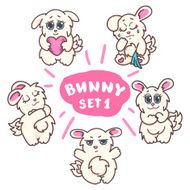 Bunnies set
