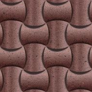 Abstract paneling pattern - Handmade paper