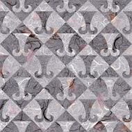 Abstract paneling pattern - seamless background hipster symbol N12