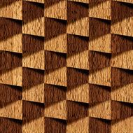 abstract decorative bricks - seamless background wood texture