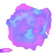 Watercolor paint stain