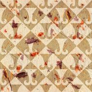 Abstract paneling pattern - seamless background hipster symbol N14