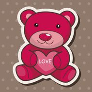 present bear theme elements N4