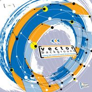 Grunge and technical vector illustration background
