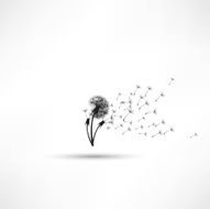 blowing dandelion vector N3