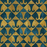 Abstract paneling pattern - seamless background hipster symbol N16