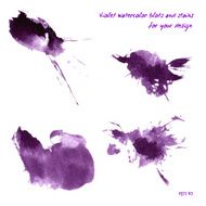 Watercolor brush strokes N13