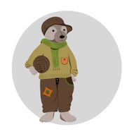 footballer teddy bear N2