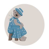 lady teddy bear N2
