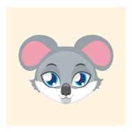 Cute koala portrait