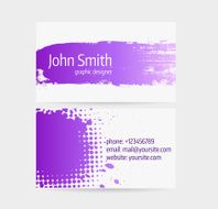 Business Card Template N177