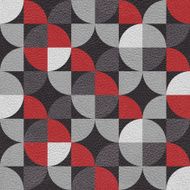 Abstract paneling pattern - seamless background leatherette te