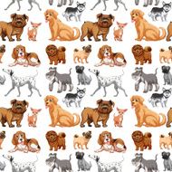 Seamless dogs