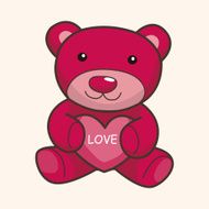 present bear theme elements N5