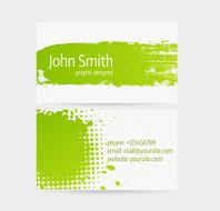 Business Card Template N180