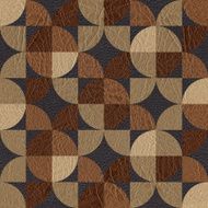 Abstract paneling pattern - seamless background leather texture N4