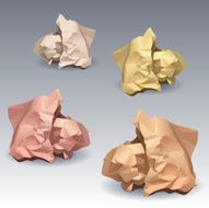 Collection Of Various Paper Ball N2
