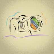 DSLR Camera with Brushwork N2