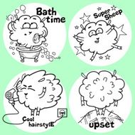 cute sheep N13