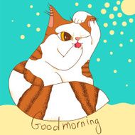 Morning cat N2