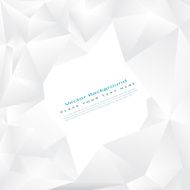 Vector background with white triangles N6
