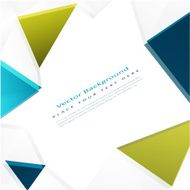 Vector background with color triangles N2