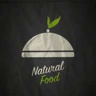 Organic natural food label