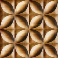 Abstract decorative tiles stacked for seamless background N2