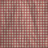 Vintage checkered tablecloth