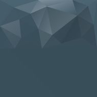 Gray blue abstract polygonal background