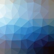 Blue and beige abstract geometric low poly style background