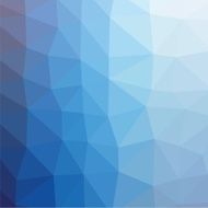 Colorful blue abstract geometric low poly style background N2