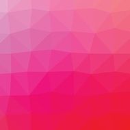 Colorful bright pink abstract geometric low poly style background