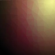 Colorful dark brown abstract geometric low poly style background