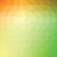 Colorful green and yellow abstract geometric low poly style background N2