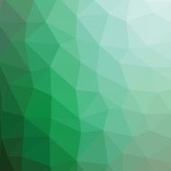 Colorful green abstract geometric low poly style background N2