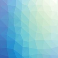 Colorful light blue abstract geometric low poly style background