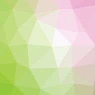 Pink and green geometric low poly style vector graphic background N2