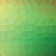 Spring green geometric low poly style illustration graphic background N2