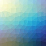 Yellow and bluegeometric low poly style illustration graphic background N3