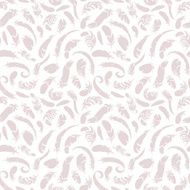 pink feathers seamless pattern N2
