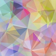 Abstract geometric background of triangular polygons Eps 10 N3