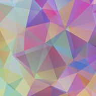 Abstract geometric background of triangular polygons Eps 10 N5