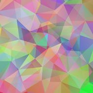 Abstract geometric background of triangular polygons Eps 10 N6