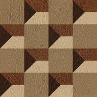 Abstract paneling pattern - seamless background leather texture N6