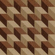Abstract paneling pattern - seamless background leather texture N7