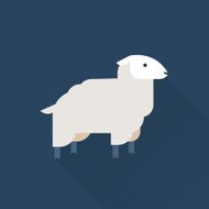 sheep vector icon N3