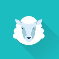 sheep vector icon N6